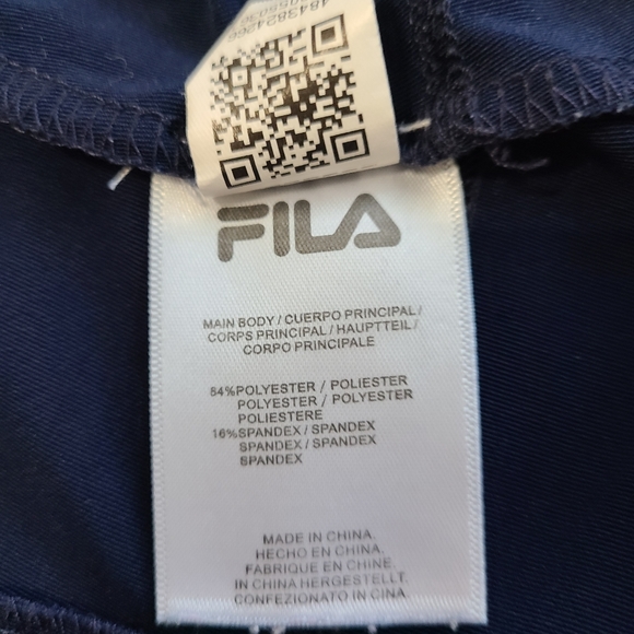 Fila Woman's Sleeveless Tanktop Workout Shirt,  Size: Small  Color: Blue - Picture 8 of 12